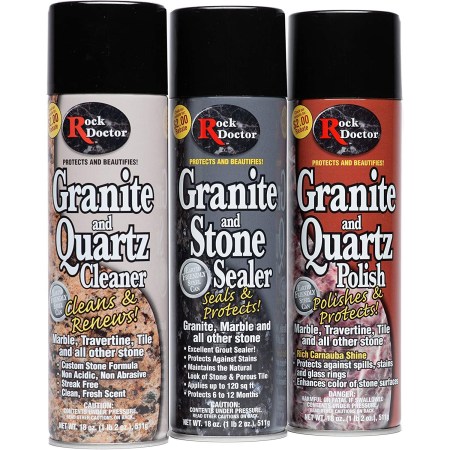 Rock Doctor Granite u0026 Quartz Care Kit