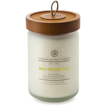 Chesapeake Bay Candle Scented Candle, Wild Lemongrass
