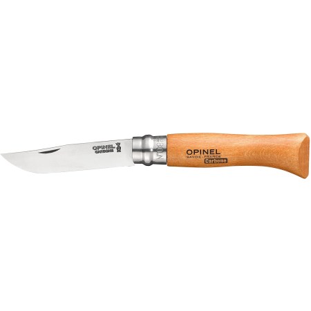 Opinel No. 08 Carbon Steel Folding Pocket Knife 
