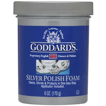 The Best Silver Polish Option: Goddards Silver Polisher Foam with Sponge Applicator