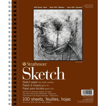 Strathmore 455-3 400 Series Sketch Pad