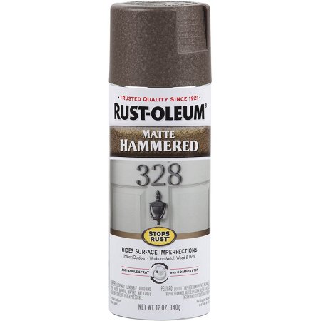  The Best Spray Paint Option: Rust-Oleum Stops Rust Hammered Finish Spray Paint