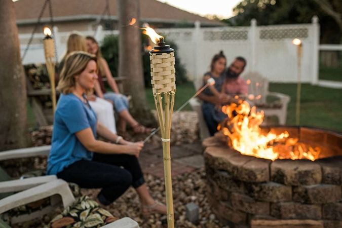 DIY Lite: Easy Tiki Torches for a Bug-Free Backyard