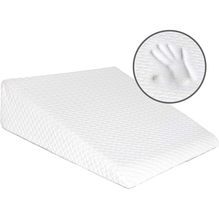 Milliard Bed Wedge Pillow with Memory Foam Top