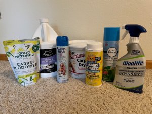 Carpet deodorizers group