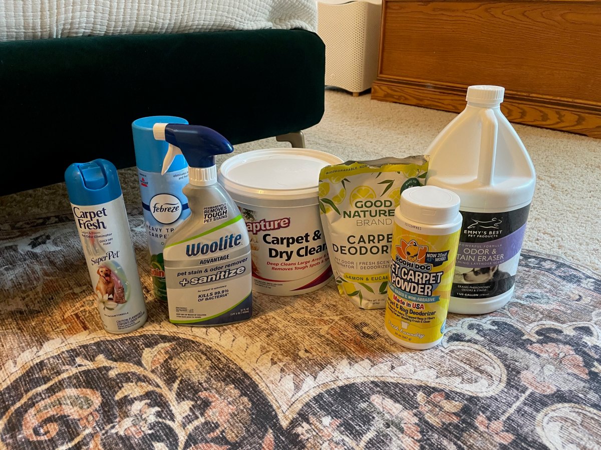 Carpet deodorizers group