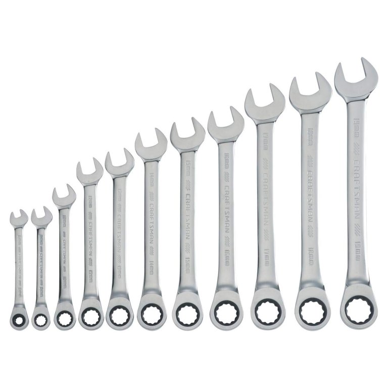  Craftsman 11-Piece Metric Ratcheting Wrench Set
