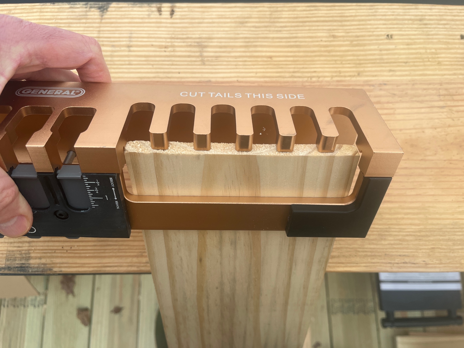 General Tools dovetail jig 