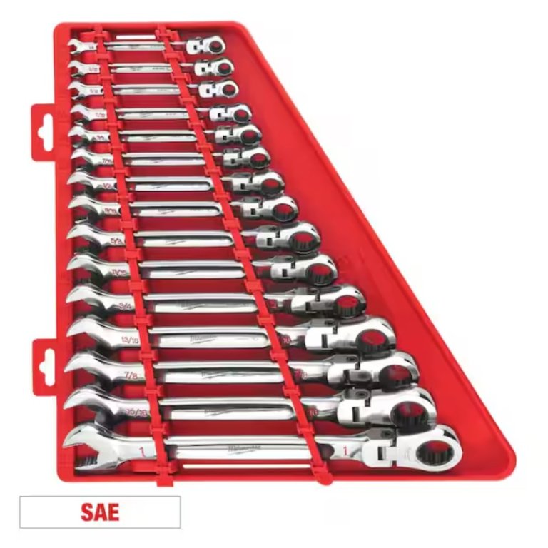  Milwaukee 144-Position Flex-Head Ratcheting Set
