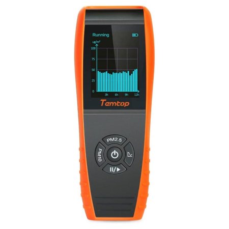  Temtop P600 Air Quality Detector on a white background