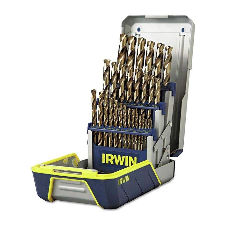 The Best Drill Bits Option Irwin 3018002 29-Piece M35 Cobalt Steel Drill Bits