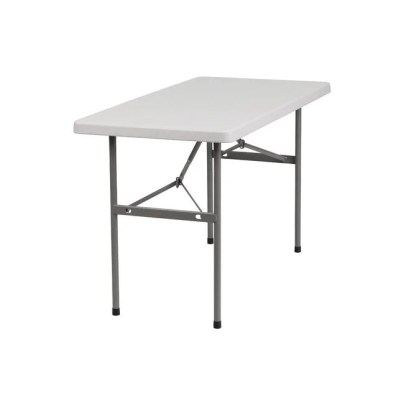 The Best Folding Table Option: Flash Furniture 48 White Plastic Folding Table