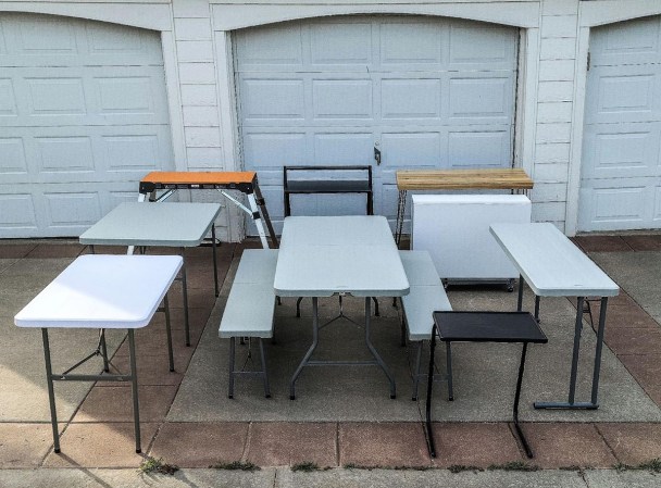 Weekend Projects: 5 Ways to DIY a Folding Table