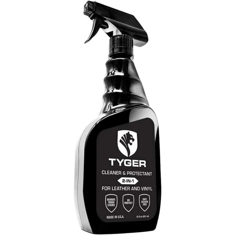  The Best Leather Cleaner Option: Tyger 2-in-1 Spray Specialized for Leather/Vinyl