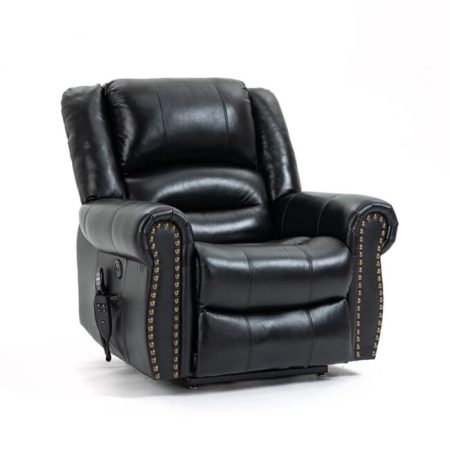 Red Barrel Studio Leather Heated Massage Chair 