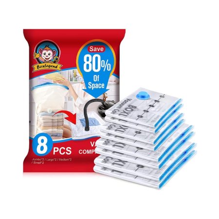  The Best Vacuum Storage Bag Option: BoxLegend Space Saver Bags