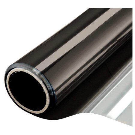  A roll of the WPCTEV One-Way Mirror Window Film partially unrolled on a white background.