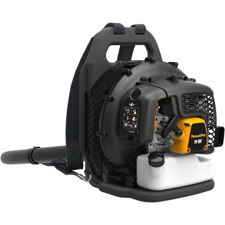  The Best Backpack Leaf Blower Option: Poulan Pro PR48BT Gas-Powered Backpack Leaf Blower