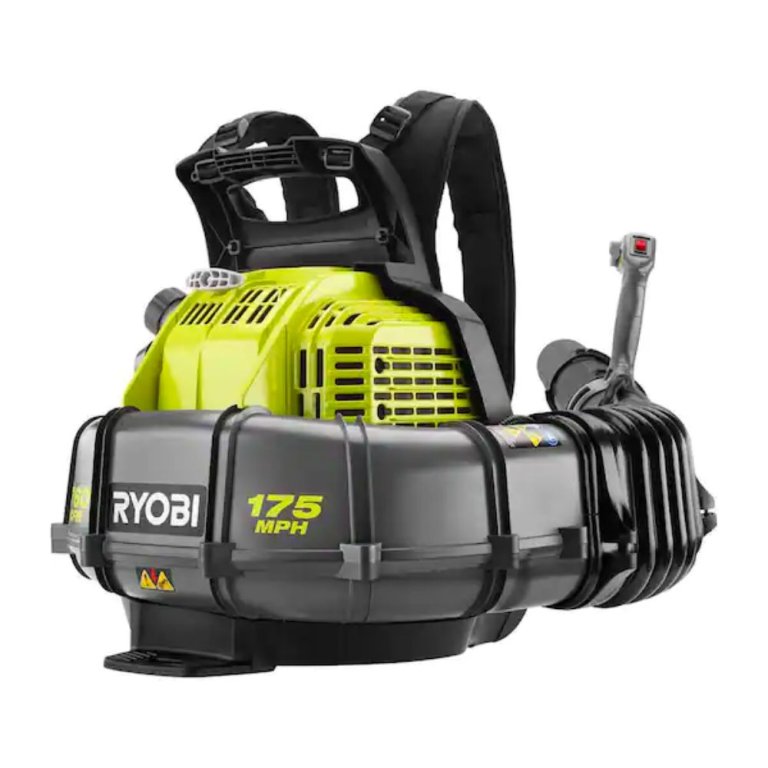  The Best Backpack Leaf Blower Option: Ryobi 175 MPH 760 CFM 38cc Gas Backpack Leaf Blower
