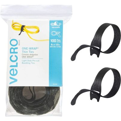 The Best Cable Management Option: VELCRO Brand ONE-WRAP Cable Ties