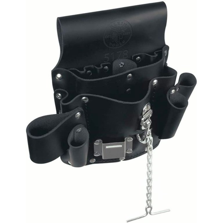  The Best Electrician Tool Belt Option: Klein Tools 5178 8-Pocket Tool Pouch