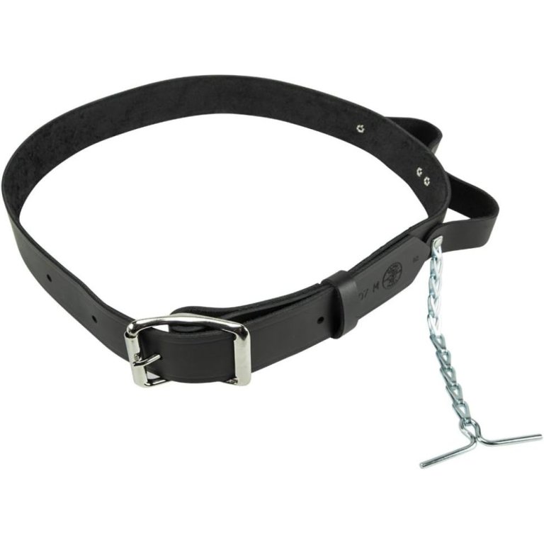  The Best Electrician Tool Belt Option: Klein Tools 5207 Electrician's Leather Tool Belt