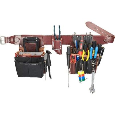 The Best Electrician Tool Belt Option: Occidental Leather 5590 Commercial Electrician’s Set