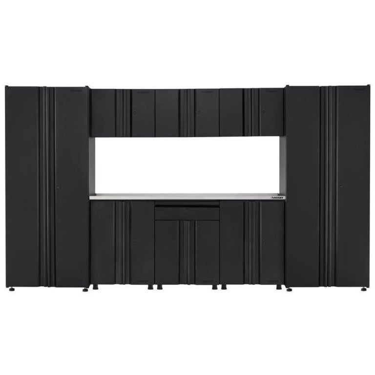  The Best Garage Cabinets Option: Husky Welded Steel Garage Cabinet Set