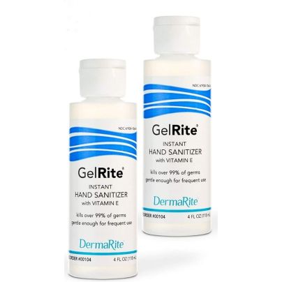 The Best Hand Sanitizer Option: DermaRite GelRite Instant Hand Sanitizer Gel