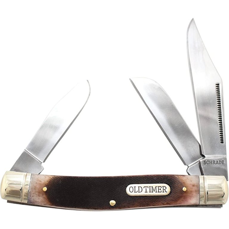 The Best Pocket Knives Option: Old Timer Genuine Bone Senior Folding Pocket Knife