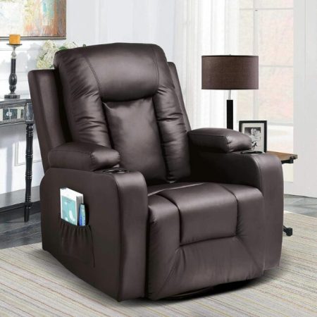 ComHoma PU Leather Recliner Chair