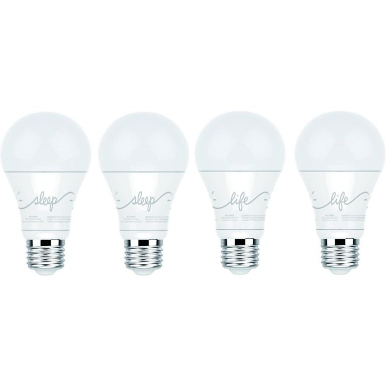 The Best Smart Light Bulb Option: GE Lighting C by GE A19 C-Life and C-Sleep Smart LED