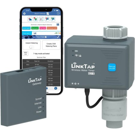  The Best Smart Sprinkler Controller Option: LinkTap G2S Wireless Water Timer