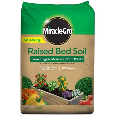  Bag of Miracle-Gro Raised Bed Soil