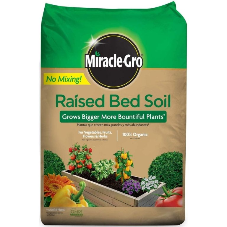  Bag of Miracle-Gro Raised Bed Soil