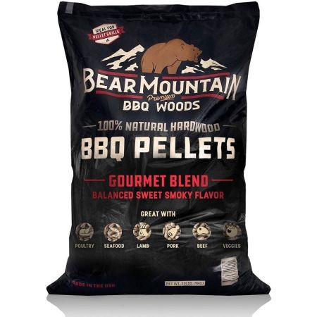 Bear Mountain Premium BBQ Woods BBQ Smoker Pellets