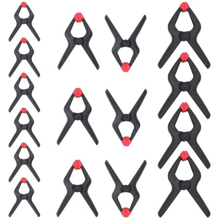  The Best Woodworking Clamps Option: WORKPRO 16-Piece Nylon Spring Clamp Set