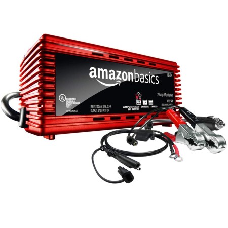AmazonBasics Battery Charger 12 Volt 2A 