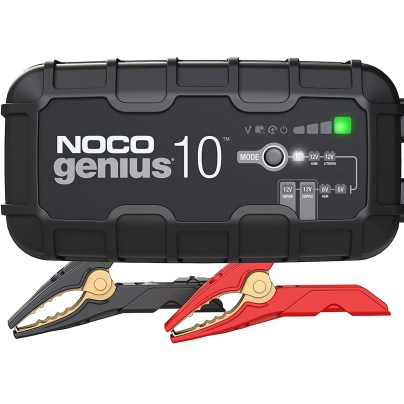 Best Battery Charger Options: NOCO GENIUS10, 10-Amp Fully-Automatic Smart Charger