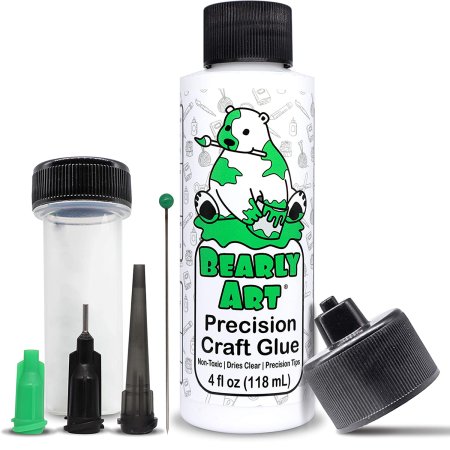 Best Glue for Glass Options: Bearly Art Precision Craft Glue