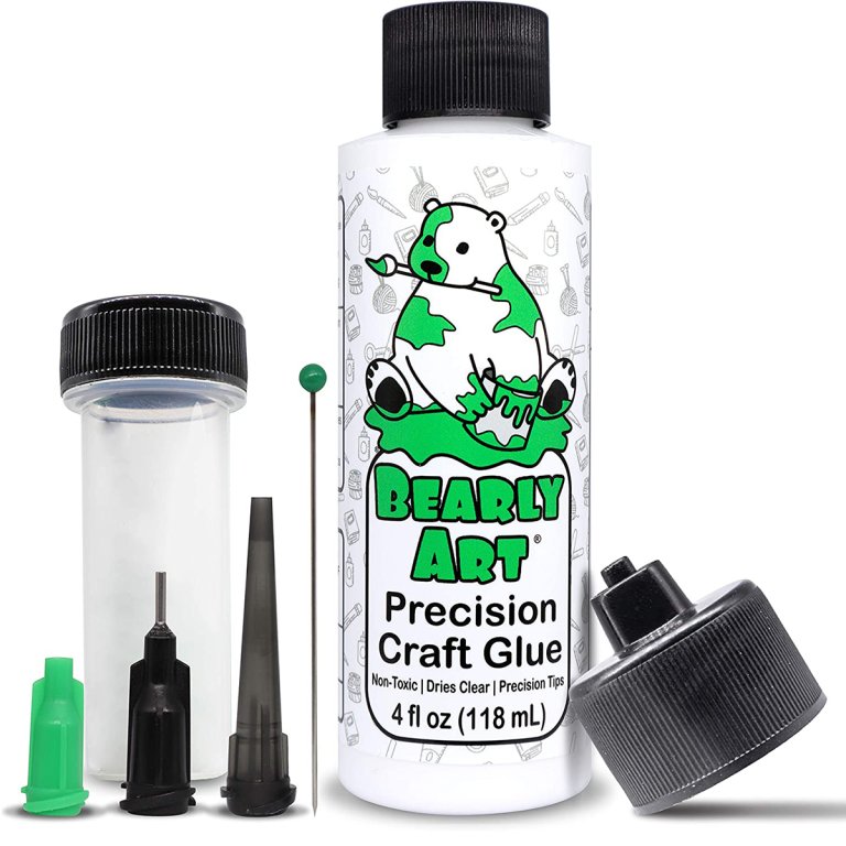  Best Glue for Glass Options: Bearly Art Precision Craft Glue