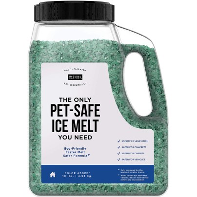 The Natural Rapport The Only Pet-Safe Ice Melt You Need on a white background.