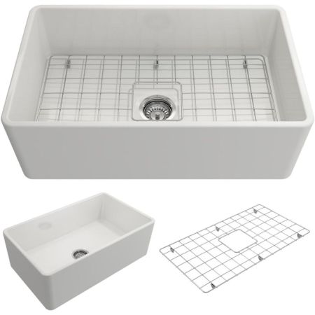 Bocchi Classico 30-Inch-Wide Apron Front Sink 