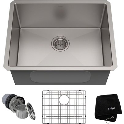 The Best Kitchen Sinks Option: Kraus Standart Pro 23-Inch-Wide Kitchen Sink