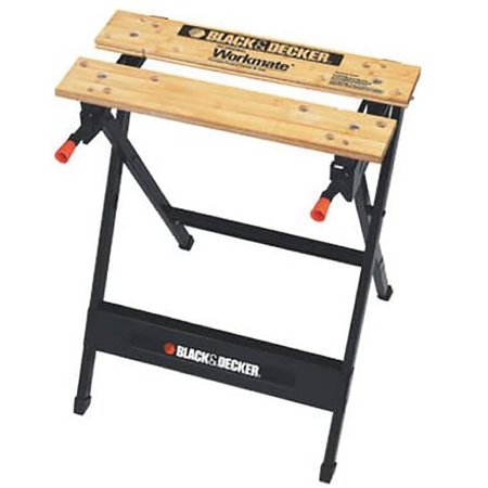  The Black+Decker Workmate Portable Workbench on a white background.