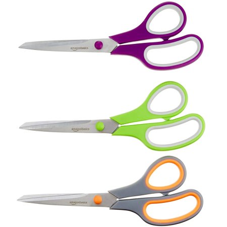  Best Scissors Options: AmazonBasics Multipurpose, Comfort Grip