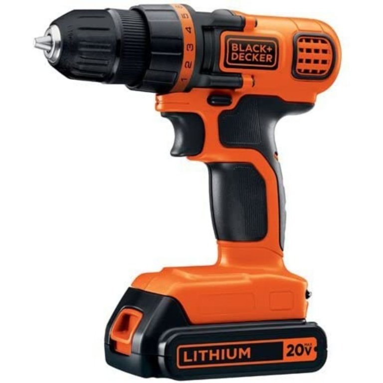 The Screw Gun Option: BLACK+DECKER 20V MAX Cordless Drill / Driver