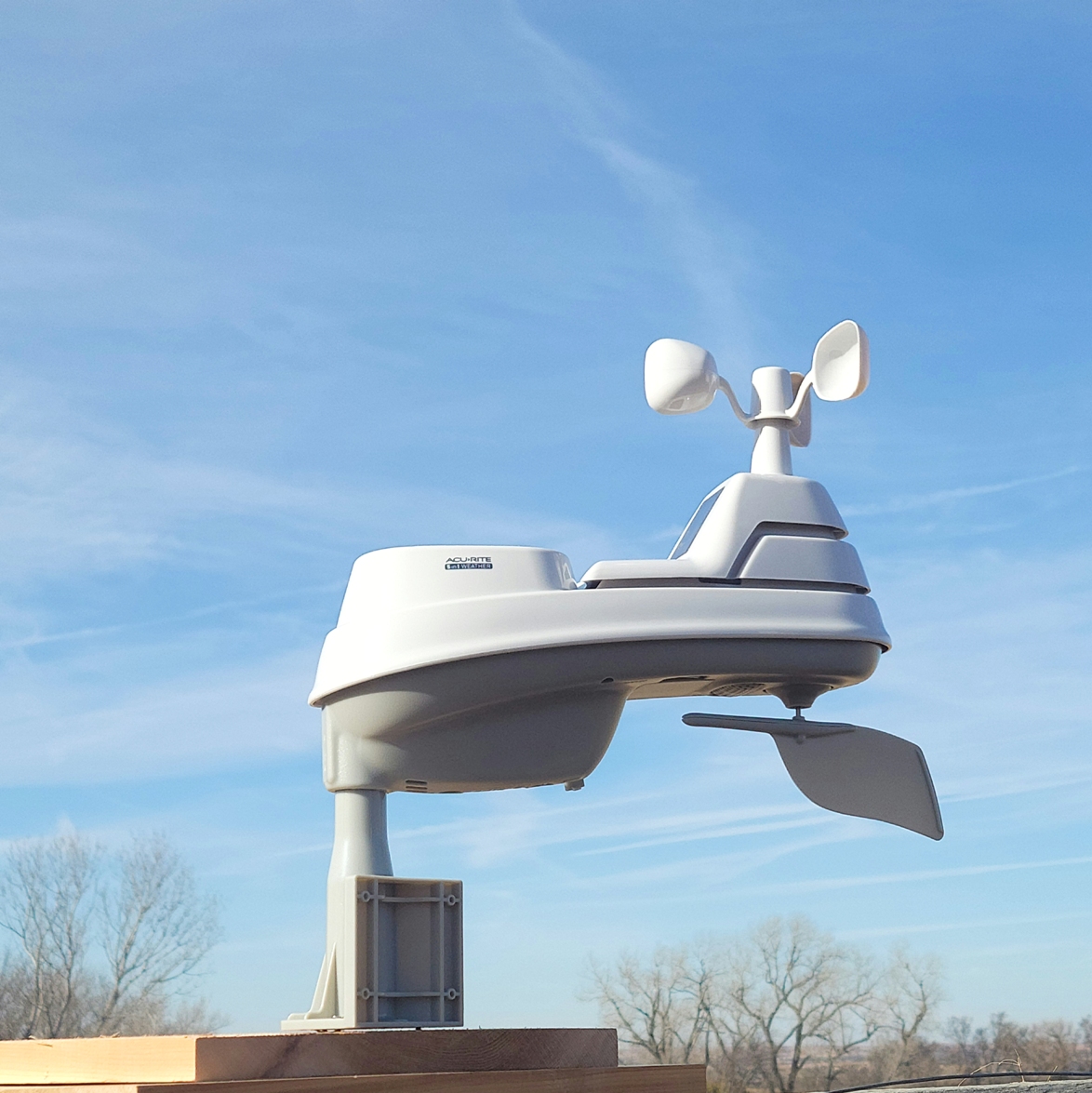 The best home weather station option mounted outdoors