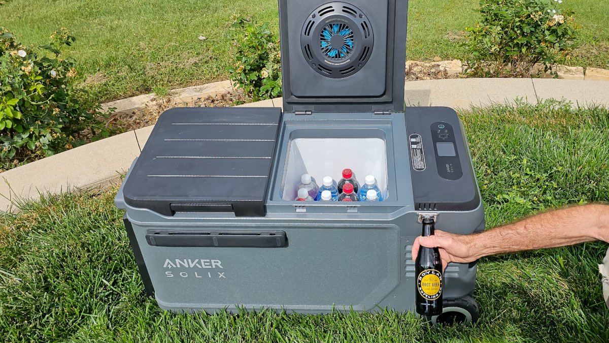 Anker Solix wheeled cooler