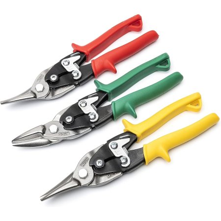  The Wiss Compound Action Aviation Snip Set on a white background.
